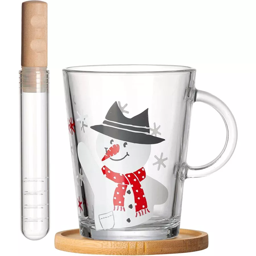 Ritzenhoff & Breker GmbH & Co. KG Teeglas + Untersetzer + Teesieb 380 ml 3er Set transparent