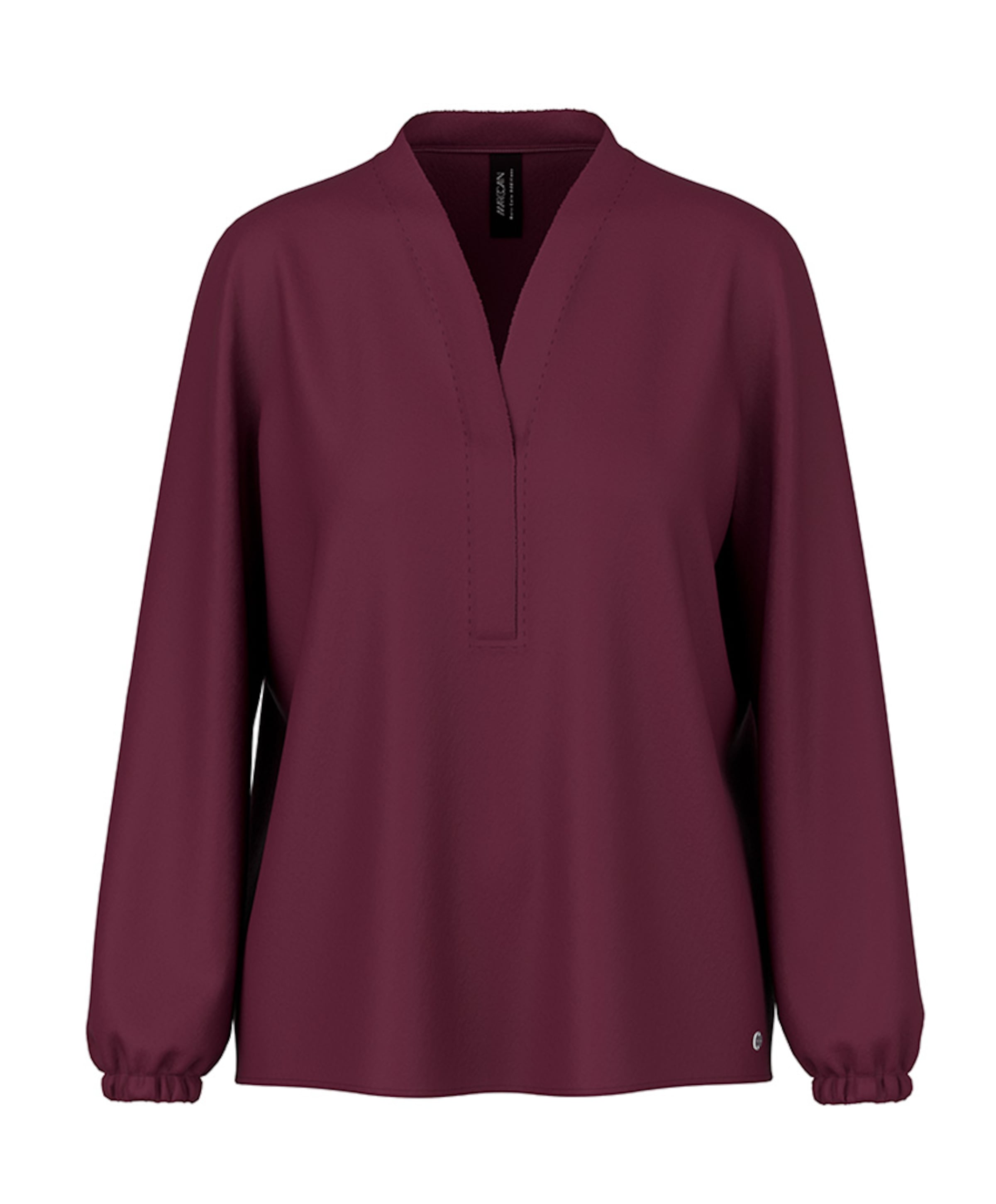 Marc Cain Additions Dames blouse bordeaux