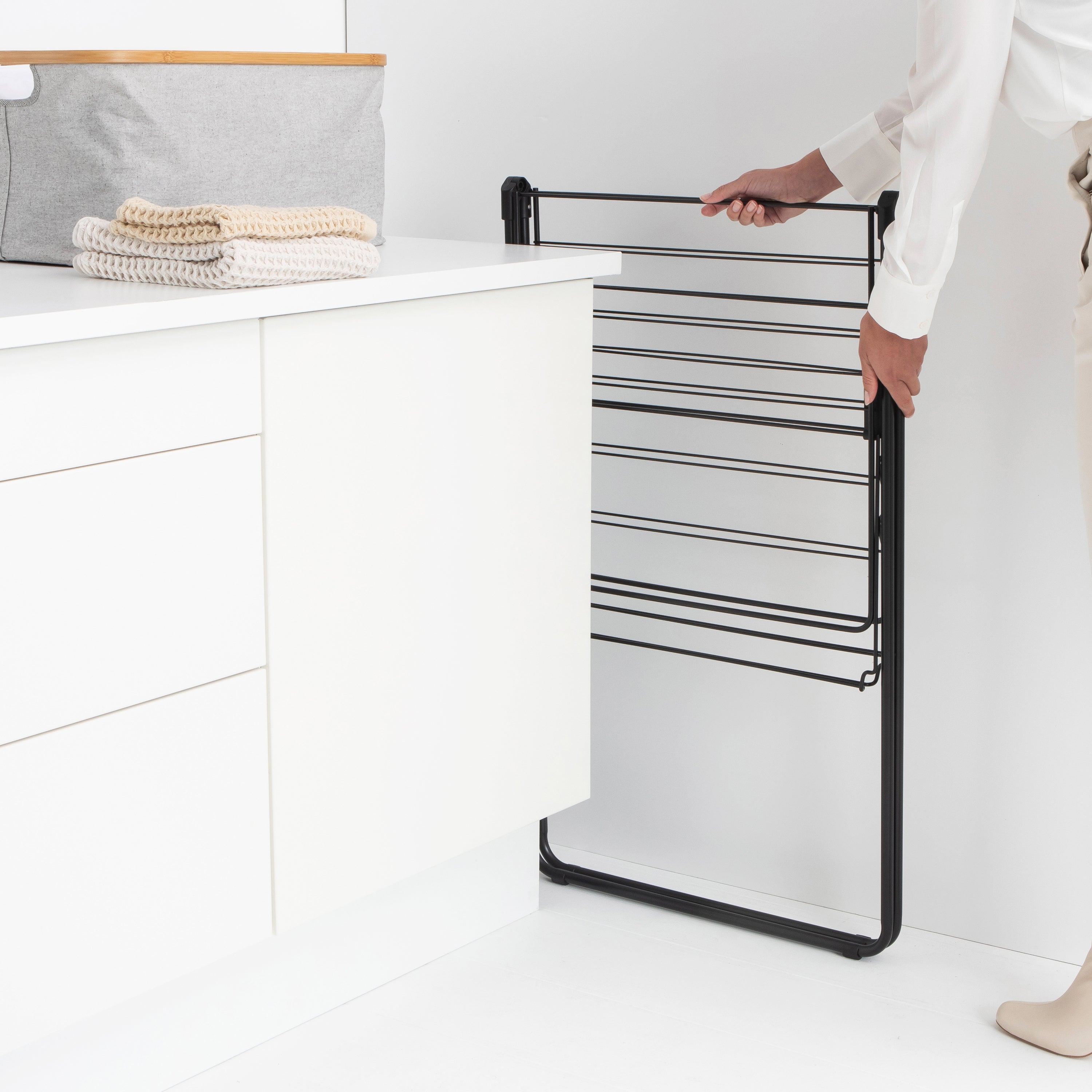 Brabantia HangOn Droogrek 15 Meter - Matt Black