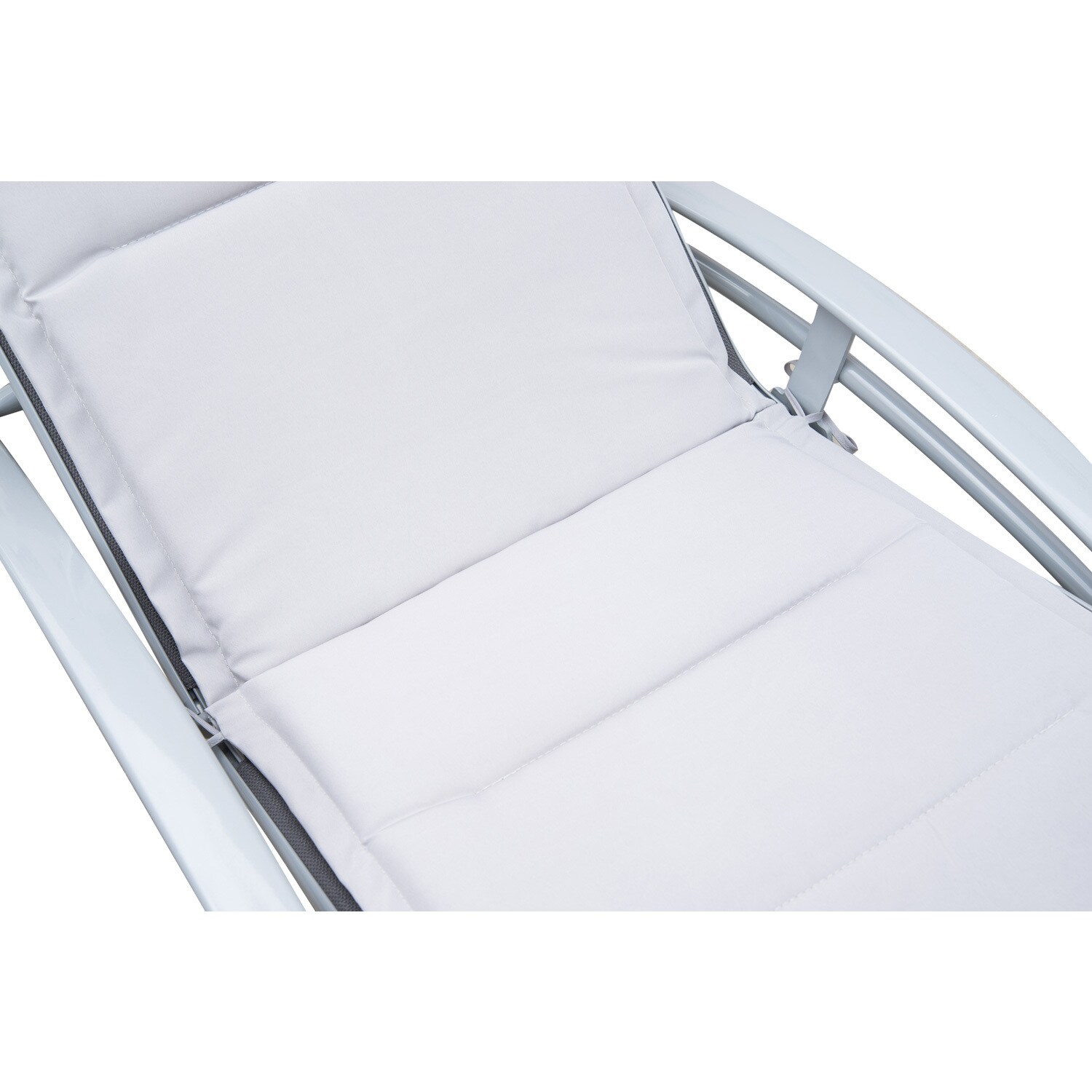Outsunny Sonnenliege mit Liegematte 170 x 64 x 82 cm (LxBxH)
