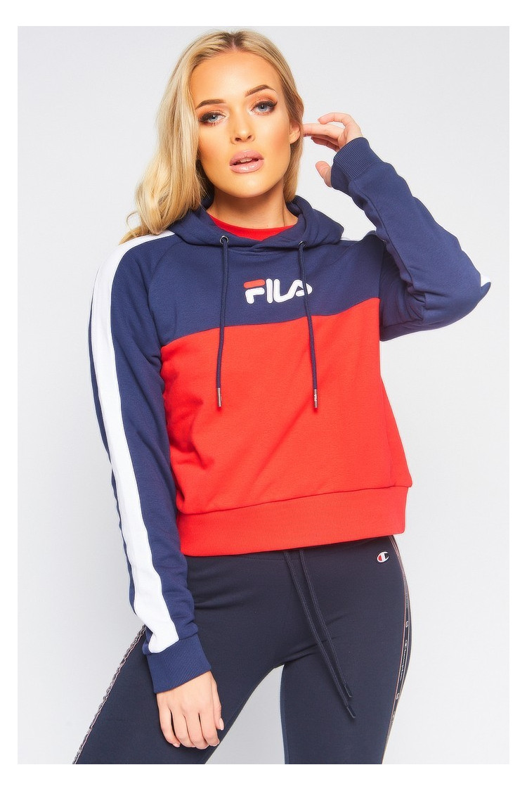 Sweat FILA à capuche avec bandes