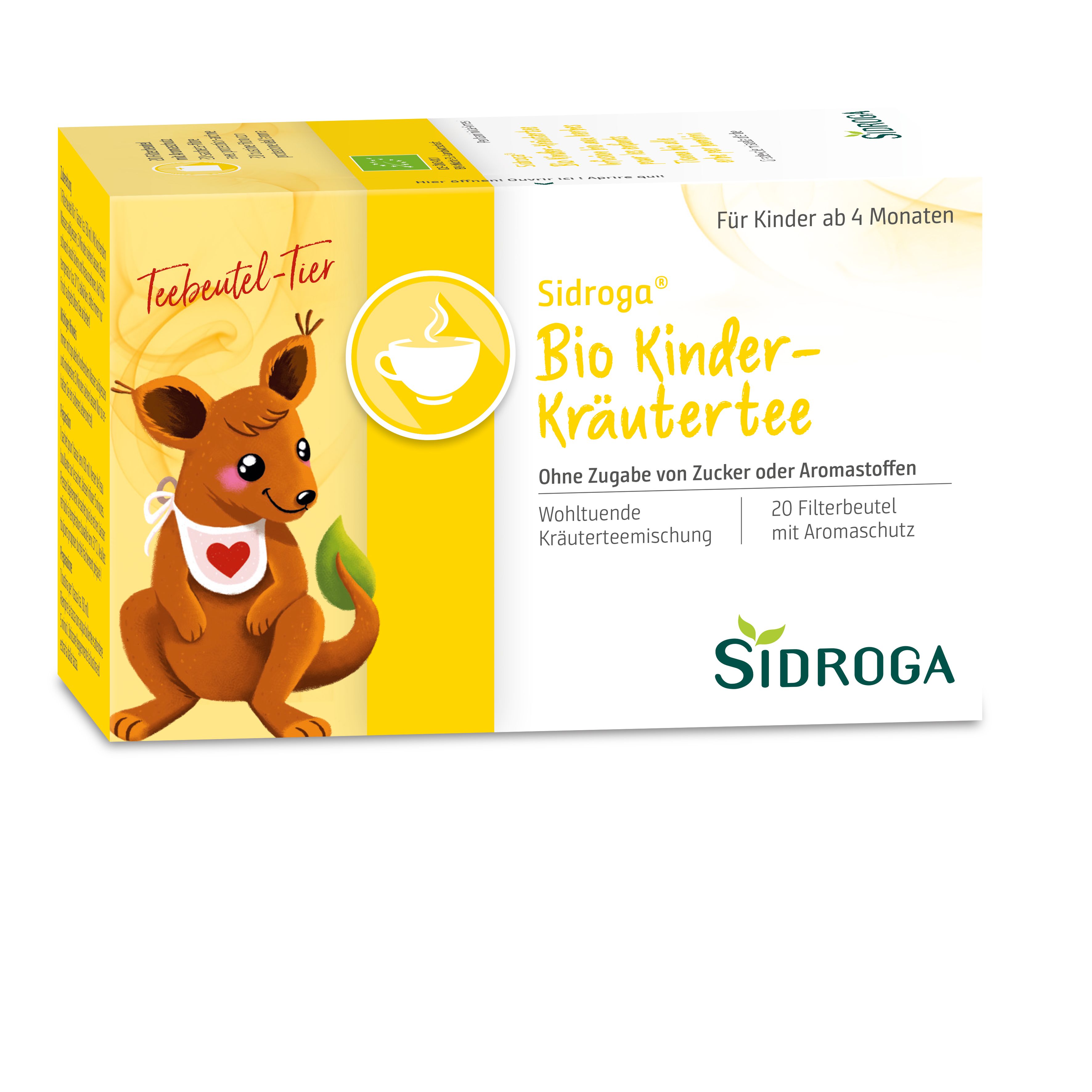 Sidroga Bio Kinder Kräutertee Tees 20 Stk