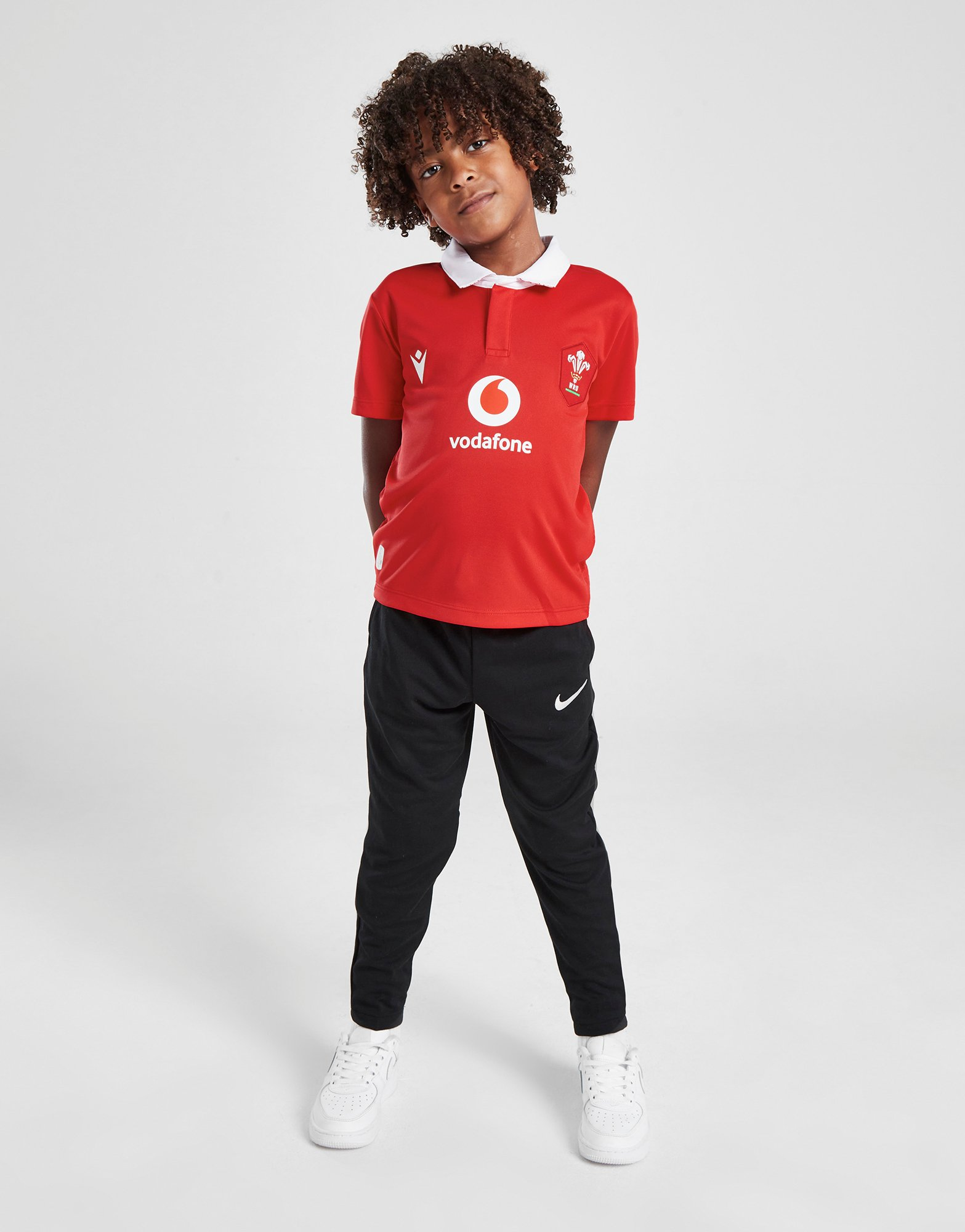 Macron Maillot Domicile Pays de Galles Rugby Union 2023/24 Enfant