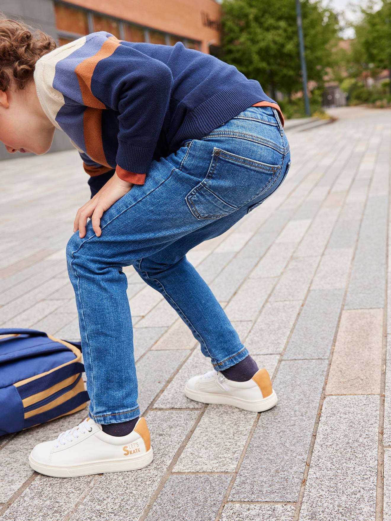 Calça jeans slim 