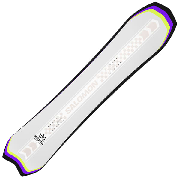 Planche de snowboard SALOMON DANCEHAUL WHITE/YELLOW