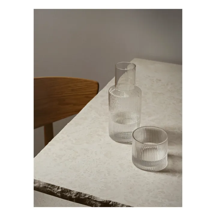 Ferm Living Carafe Ripple Set - 500 ml