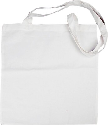 Diy Mulepose Til Male På - Uden Tryk - 38X42 CM - Hvid - 20 Stk