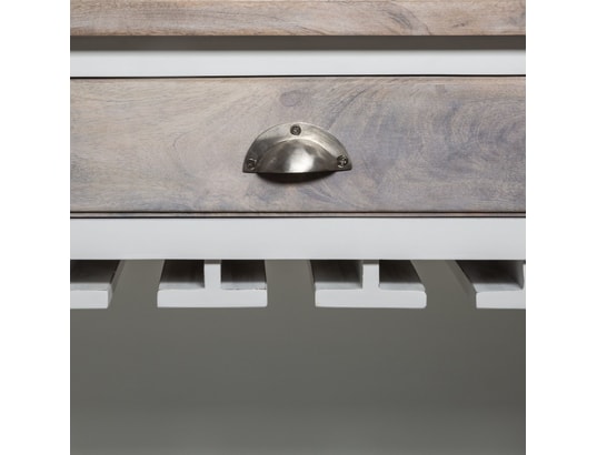 ATMOSPHERA - Etagère avec range bouteilles en bois aleria - l. 73 x h. 1...