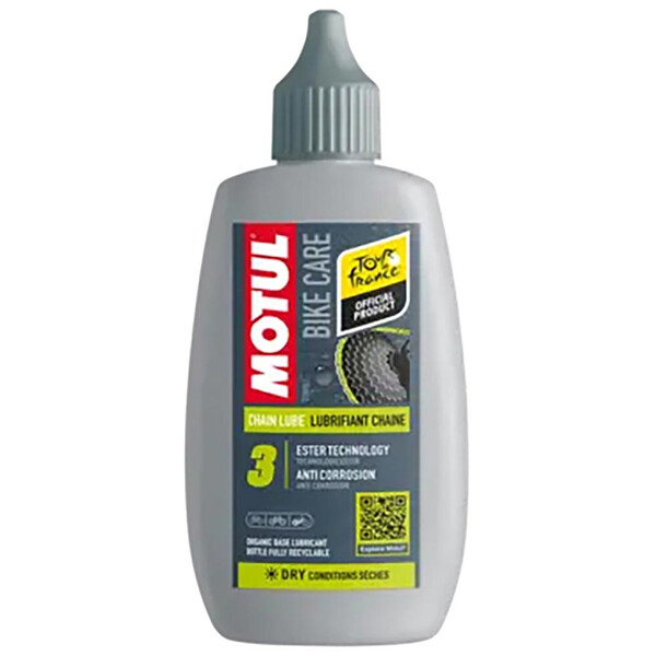 Motul - Lubrifiant chaîne Chain Lube Dry Bike Care 100 ml