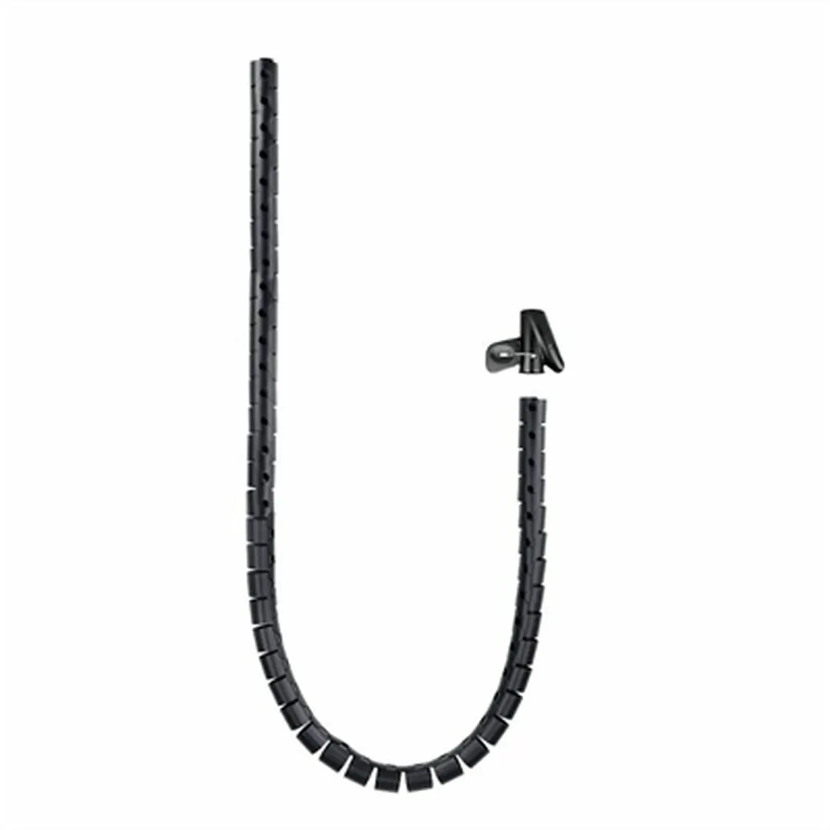 NanoCable Organisateur de câbles - 3 m Noir