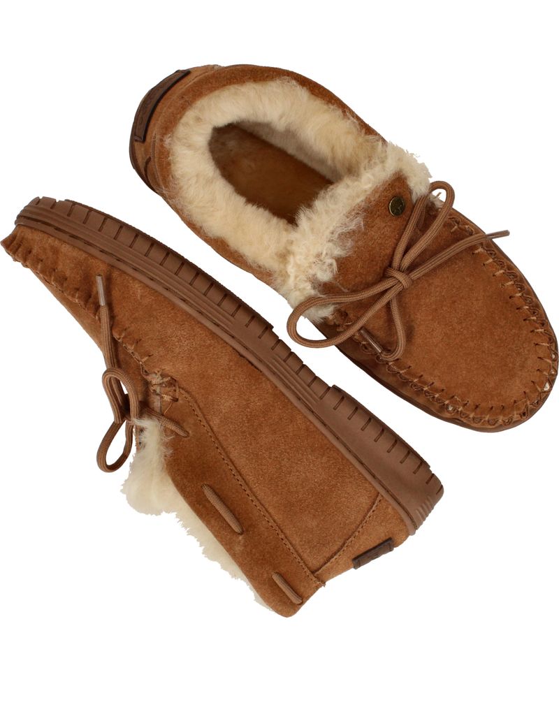 Warmbat Bunya Pantoffels Cognac Dames