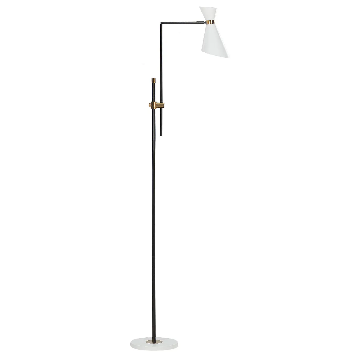 BELIANI Lampadaire Melawi - Blanc