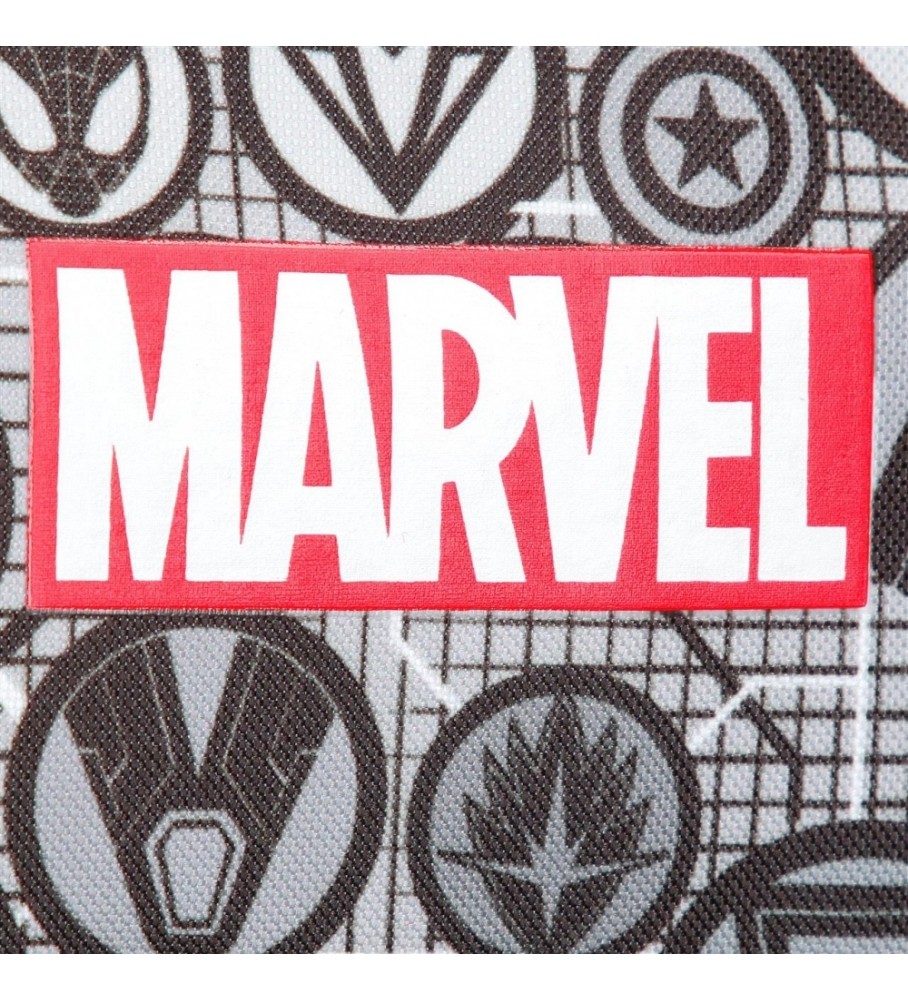 Disney Mochila Escolar Avengers Heroes con carro negro -30x38x12cm-