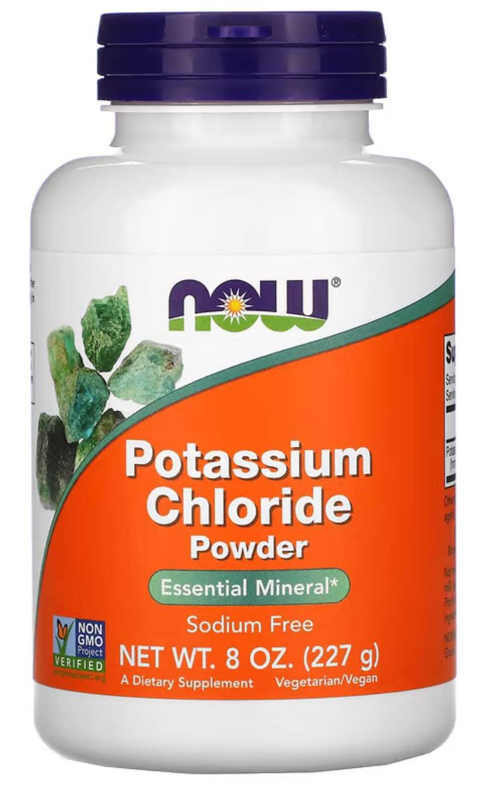 Cloreto de Potássio em Pó NOW Foods 227g