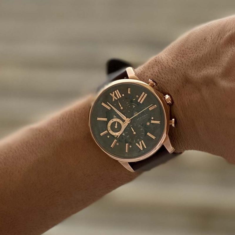 Montre Homme AriesGold Belfast Moon G 7013 RG-CF