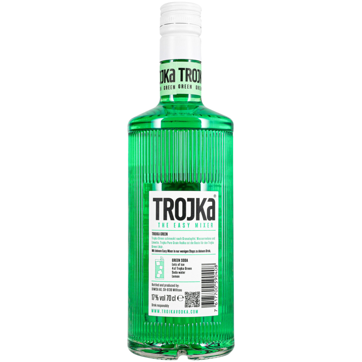 Trojka Green Vodka Liqueur -70cl