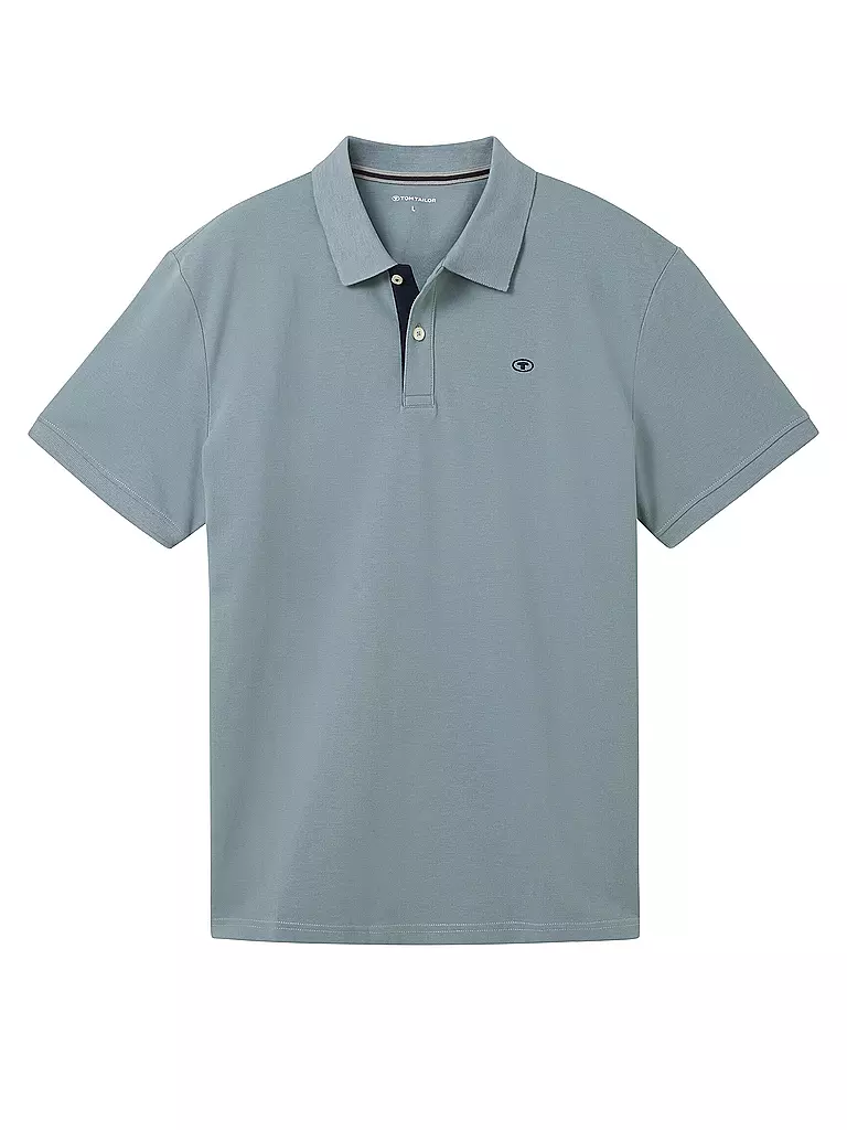TOM TAILOR Poloshirt grau