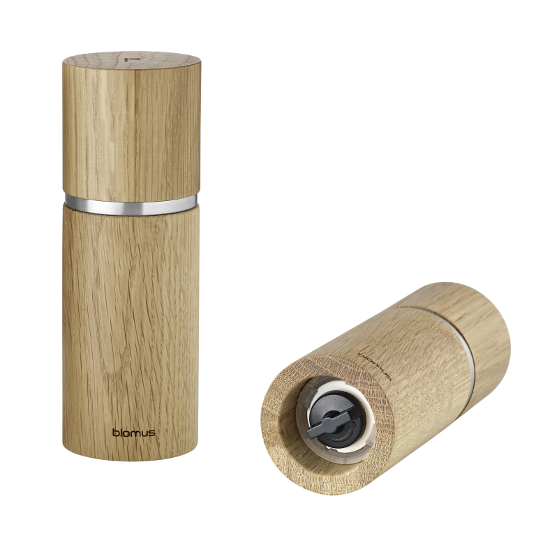 Blomus Pepe peper- en zoutmolen set van 2 Oak