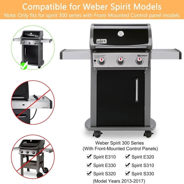 Kogeplader til Weber Gasgrill
