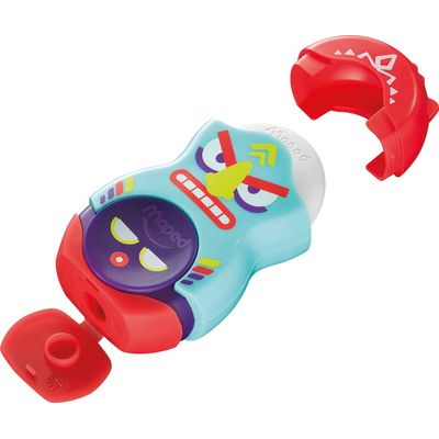 Maped Loopy Totem - Taille crayon / gomme - 1 trou - disponible dans différentes couleurs