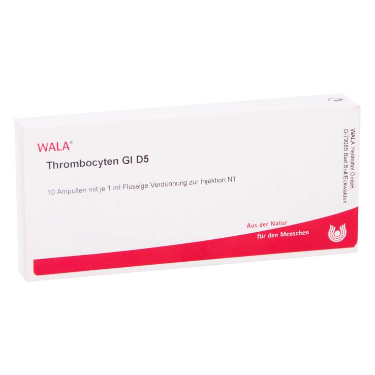 Thrombocyten GL D 5 Ampullen, 10X1 ml
