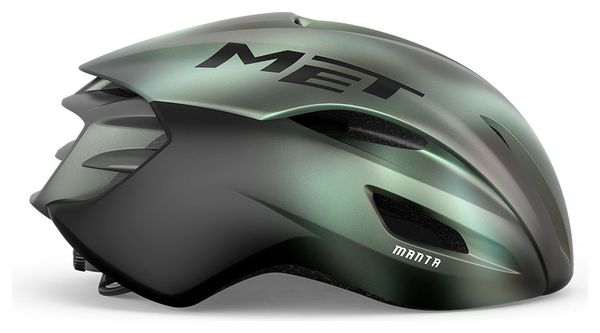 Casque Route MET Manta Mips Irisé Vert