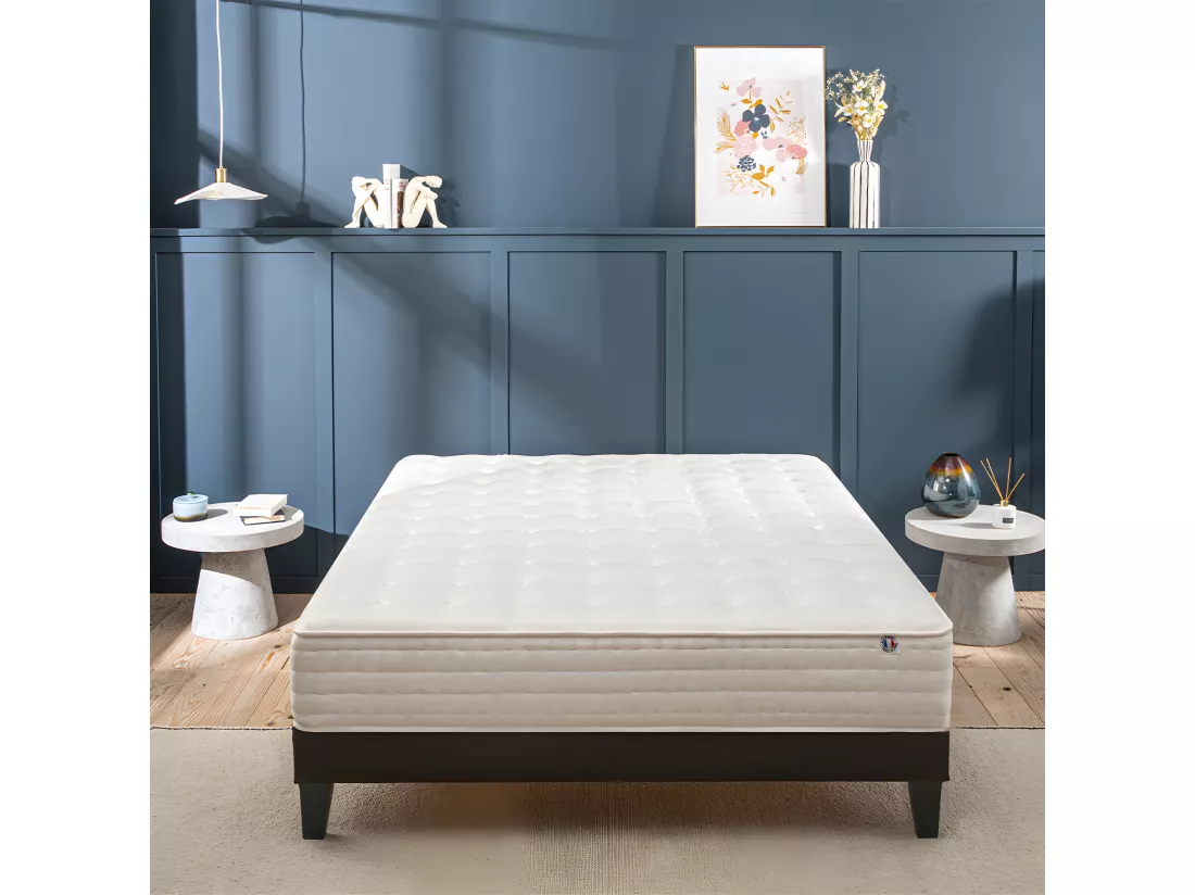 BELLECOUR LITERIE | Matelas CHÂTELET 140x190 cm | Mousse avec mémoire de forme