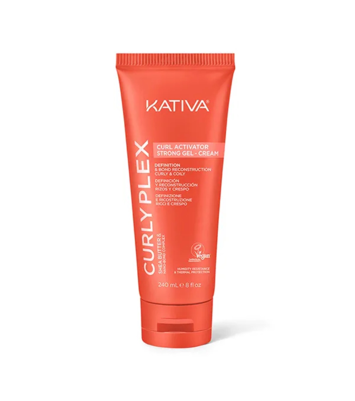 Kativa - *Curly Plex* - Ativador de Cachos Strong Gel-Cream - Cabelos Cacheados