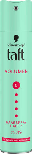 Schwarzkopf taft Haarspray VOLUMEN dünner werd. Haar Haltegrad 5
