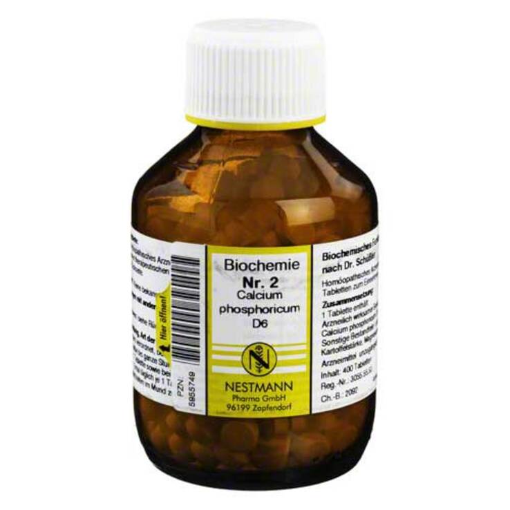 Biochemie 2 Calcium phosphoricum D 6 Tabletten, 400 St