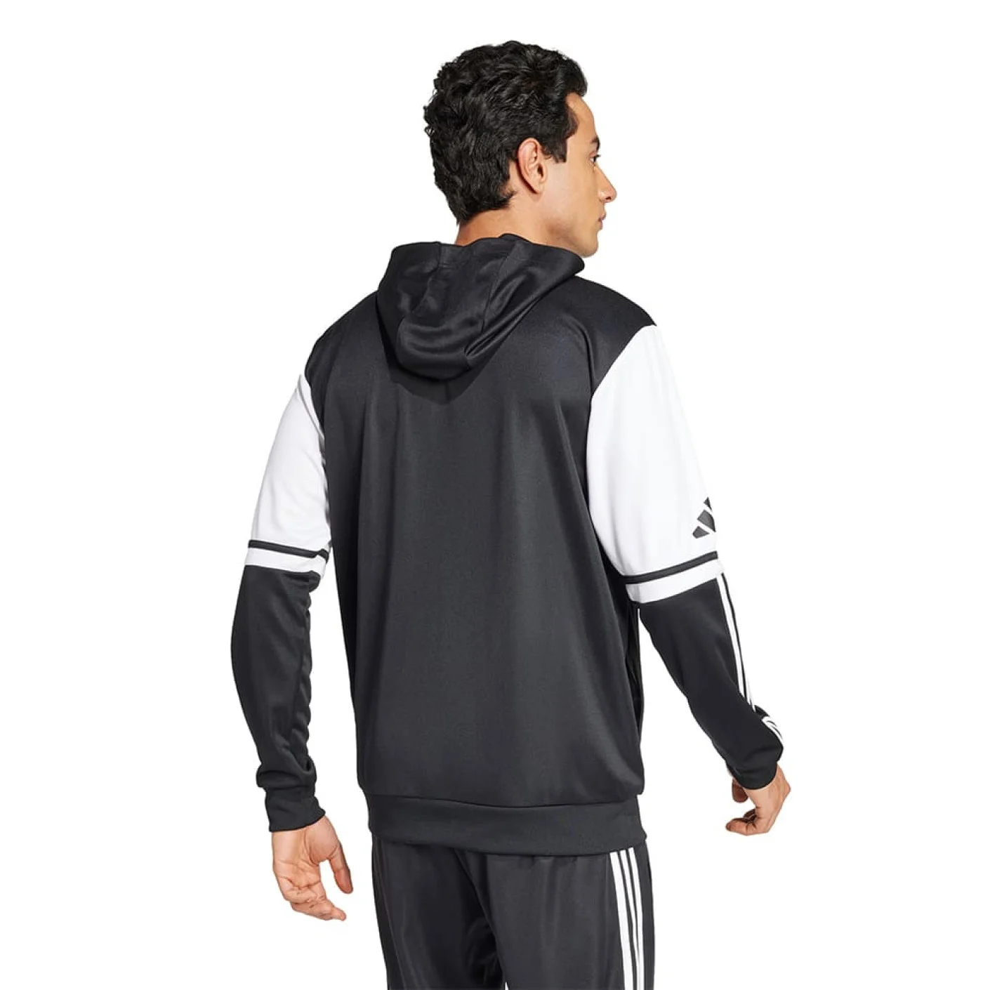 Adidas Squadra 25 Hooded Trainingsjack Zwart Wit