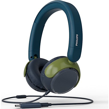 Philips TAK2000CT/00 Kids On-Ear hovedtelefoner - blå
