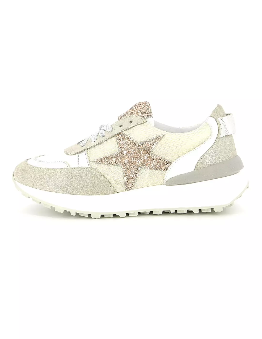 REQINS URANIA - Baskets Metalbeige