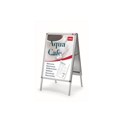 Nobo - Chevalet sur pied - porte-affiche clipsable A0