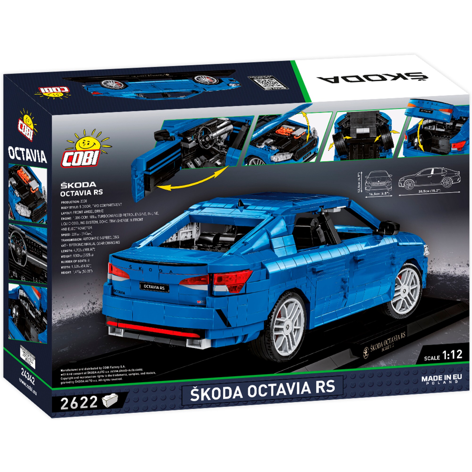 COBI Konstruktionsspielzeug Skoda Octavia RS - Executive Edition