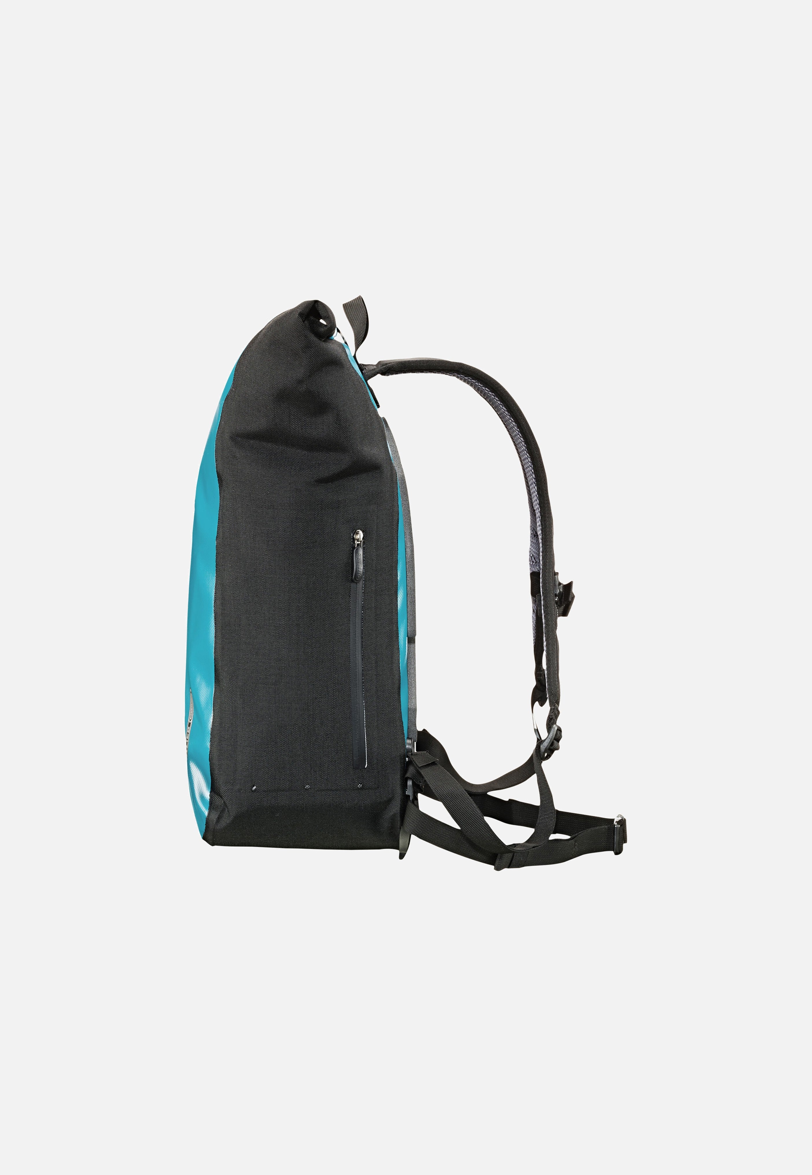 Velocity 29L Petrol Schwarz - Rolltop Rucksack