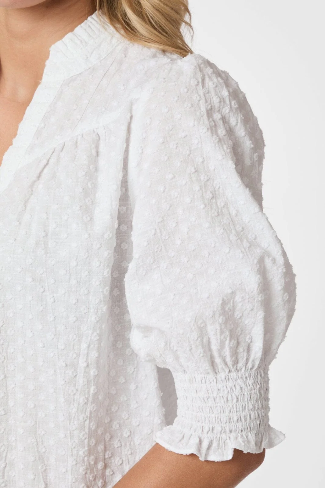 Neo Noir Diana B Dobby Blouse 166142