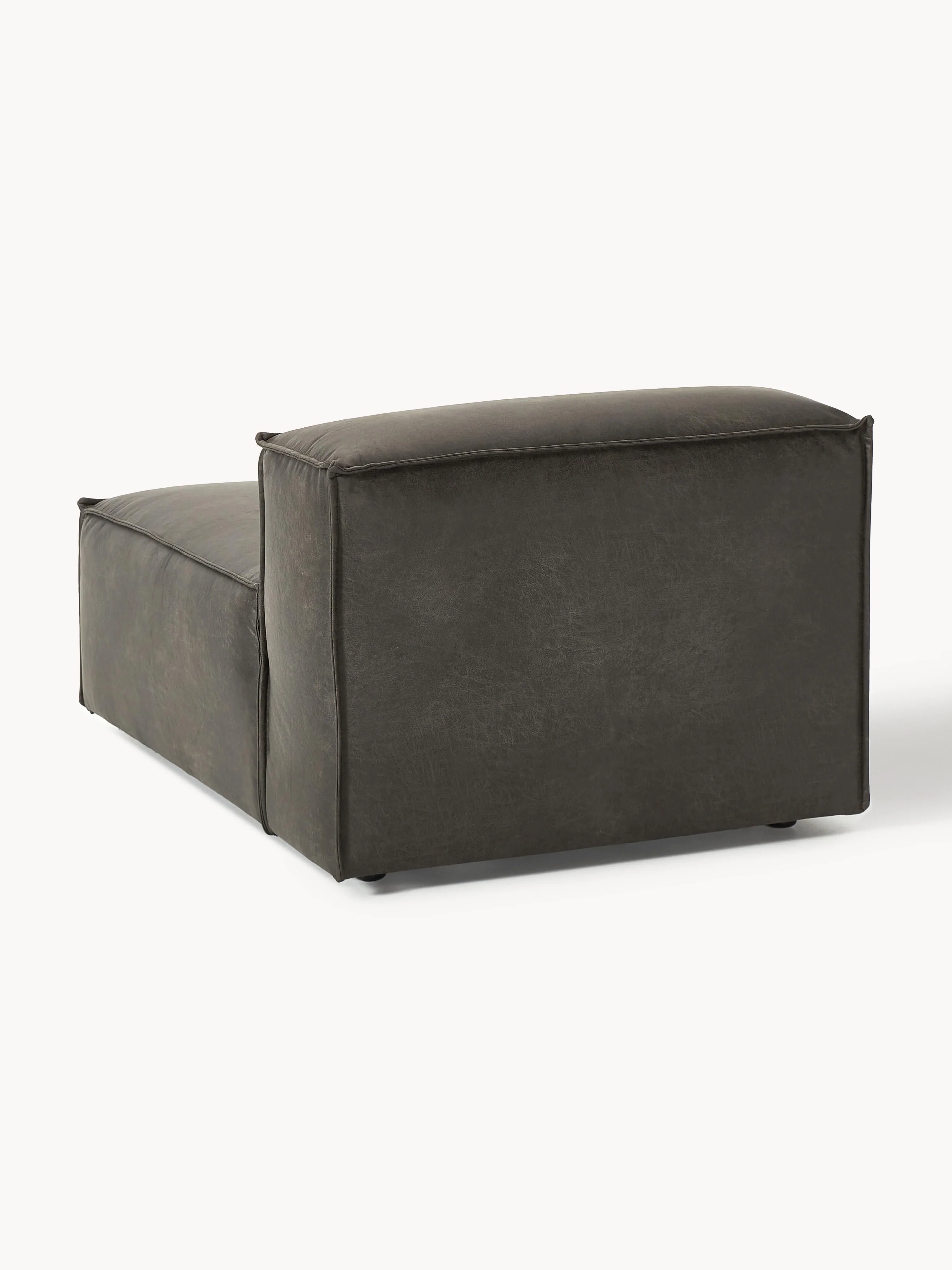 Middelste module Lennon van gerecycled leer