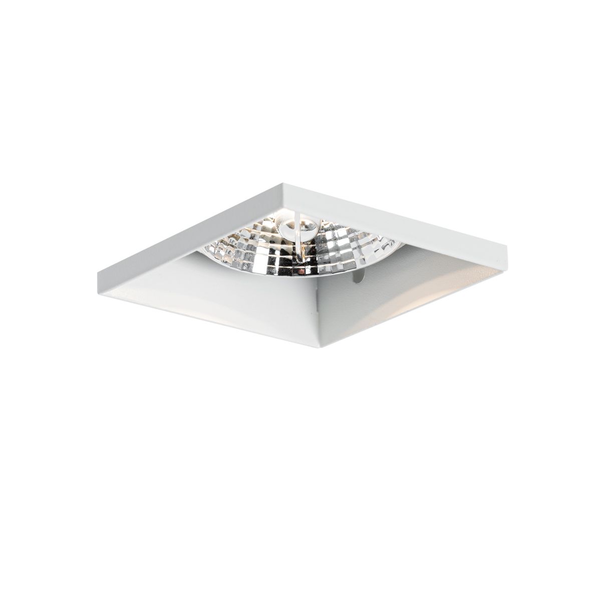 Moderne inbouwspot wit GU10 AR70 trimless - Oneon