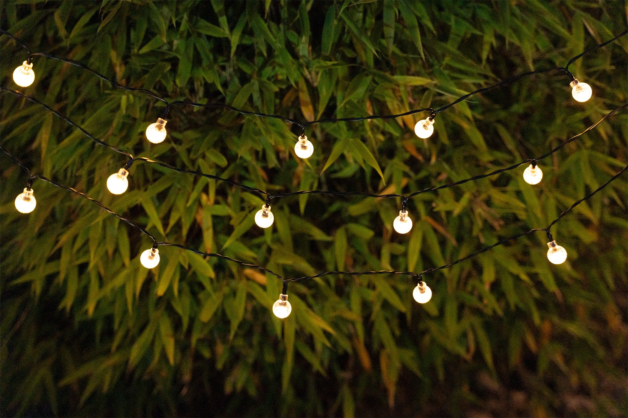 Berger Balls Solar Lichterkette 50 LED Kugeln (Länge 8 m)