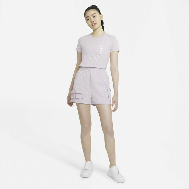 Nike Sportswear Icon Clash T Shirt Lilla