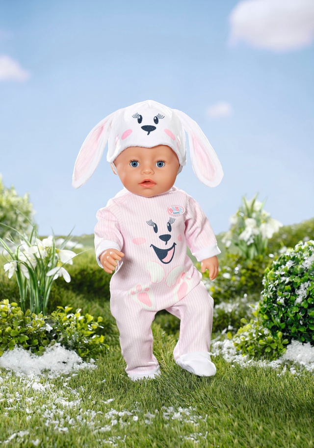 Baby Born Puppenkleidung »Häschen Kuschelanzug, 43 cm«