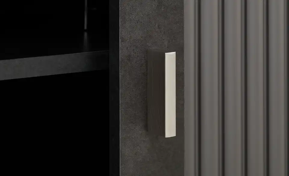 Jalousieschrank Euphrat 86 cm 69 cm Graphit