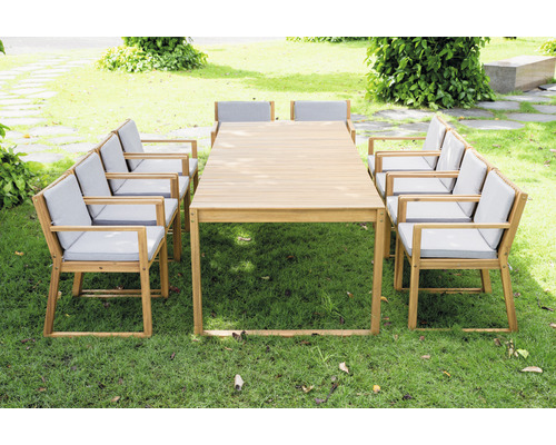 Lilja tuinstoel, set van 2, hout