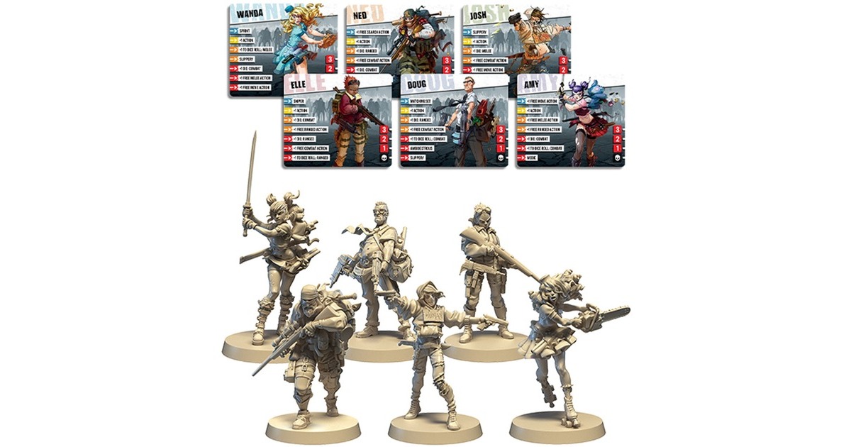 AsmodeeZombicide 2nd Edition Bordspel  (Engels, 1 - 6 spelers, 60 minuten, Vanaf 14 jaar)