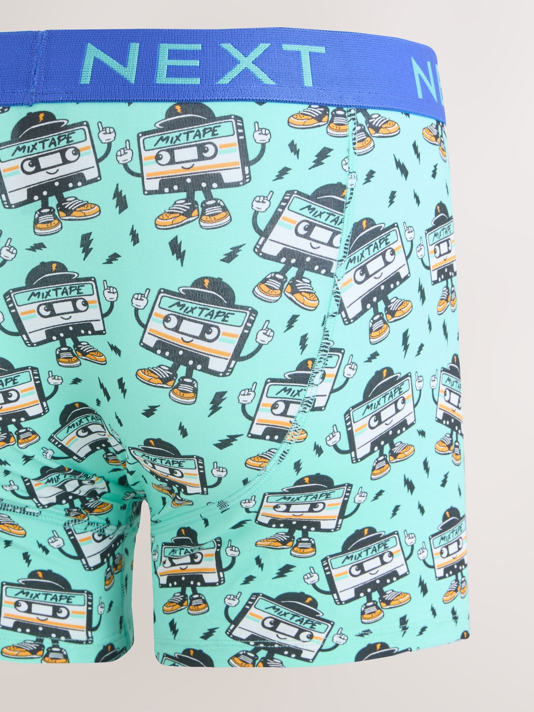 Heldere Disco Karakter - Verpakking van 8 - Boxershorts