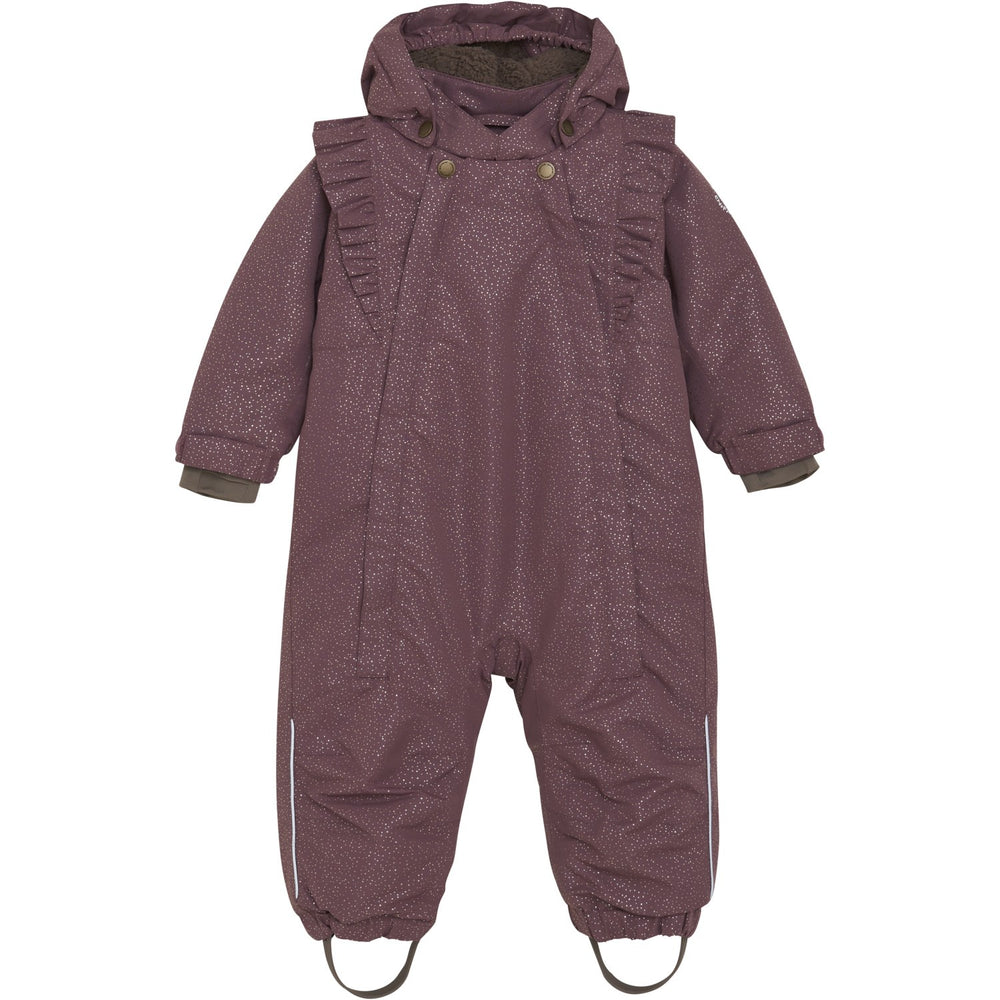 Køb En Fant Rose Taupe Baby Flyverdragt W. Flæser