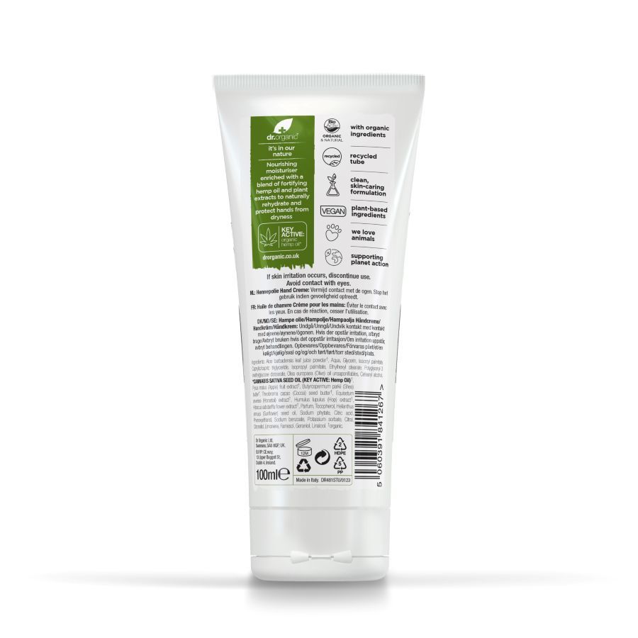 Dr. Organic Hemp Oil Hand Cream