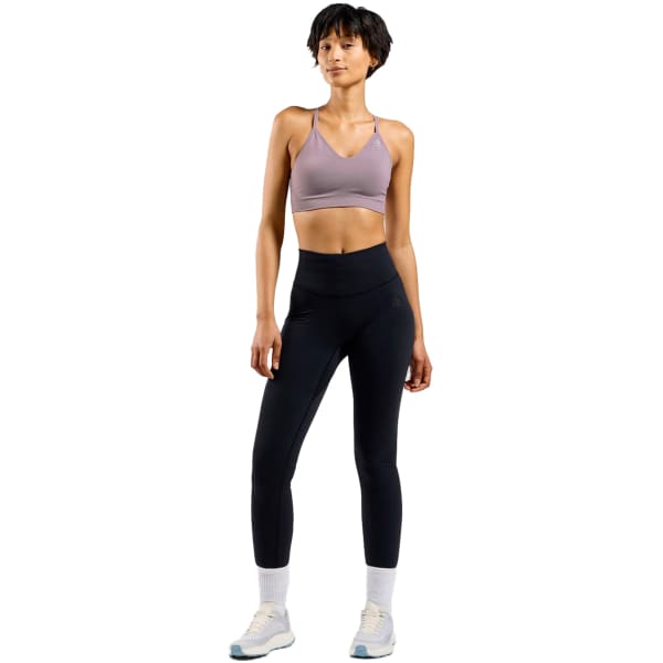 Brassière running ODLO SEAMLESS SOFT SPORT BRA GRAY RIDGE/GREY MELANGE