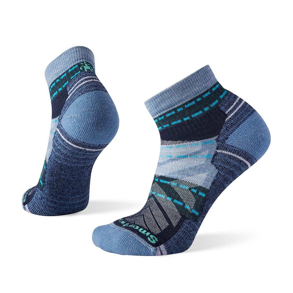 Smartwool HIKE LIGHT CUSHION MARAGARITA - Chaussettes Femme mist blue